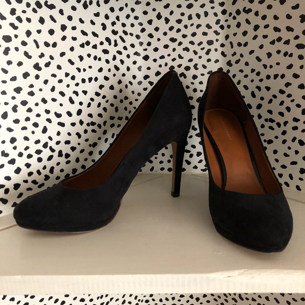 Black Suede Heels